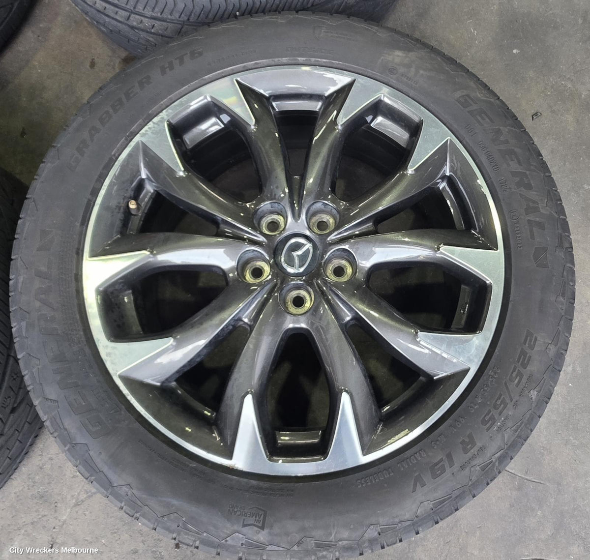 MAZDA CX5 WHEEL MAG, FACTORY, 19X7IN, KE, 01/2015 - 01/2017 - Image 3