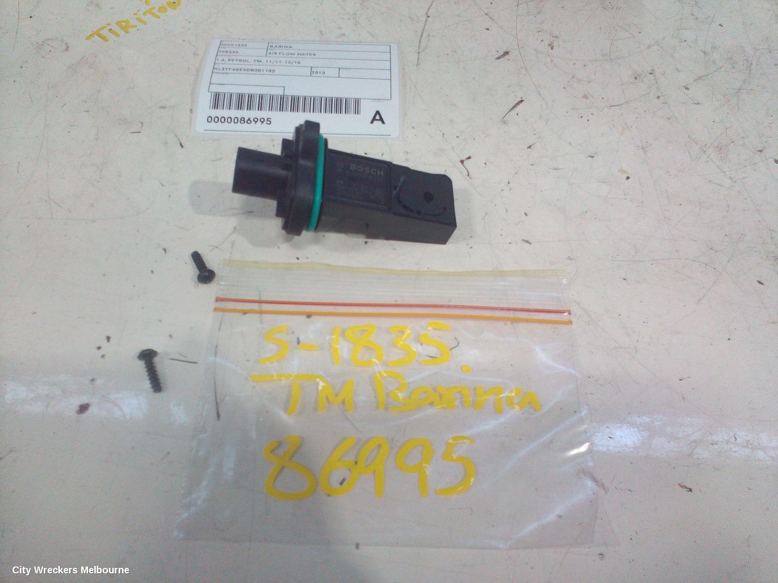 HOLDEN BARINA AIR FLOW METER, 1.6, PETROL, TM, 11/2011 - 12/2018 - Image 3
