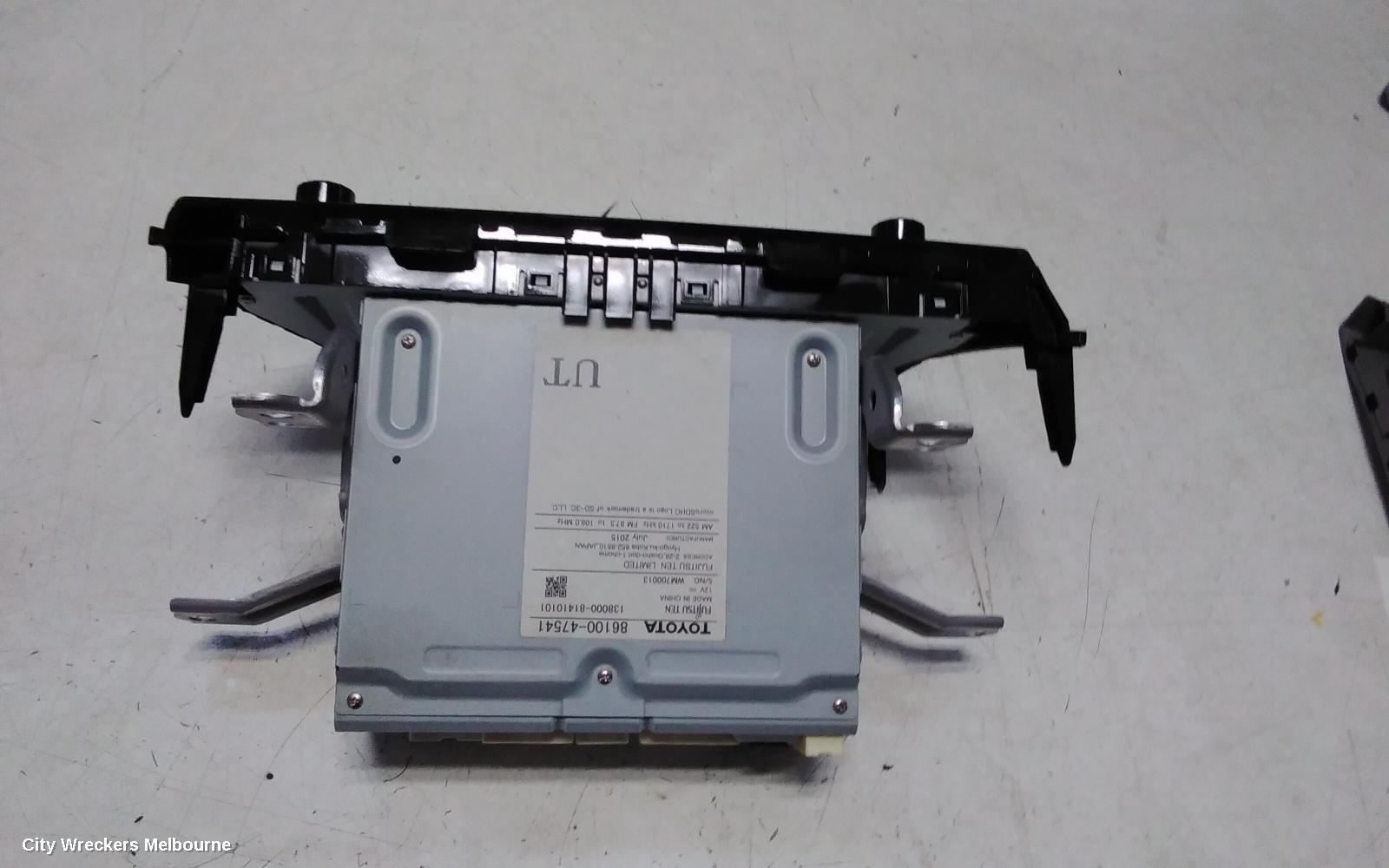 TOYOTA PRIUS RADIO/CD/DVD/SAT/TV, ZVW40R, PRIUS V, RADIO/CD/SAT NAV PLAYER, 06/2015 - 03/2021 - Image 3