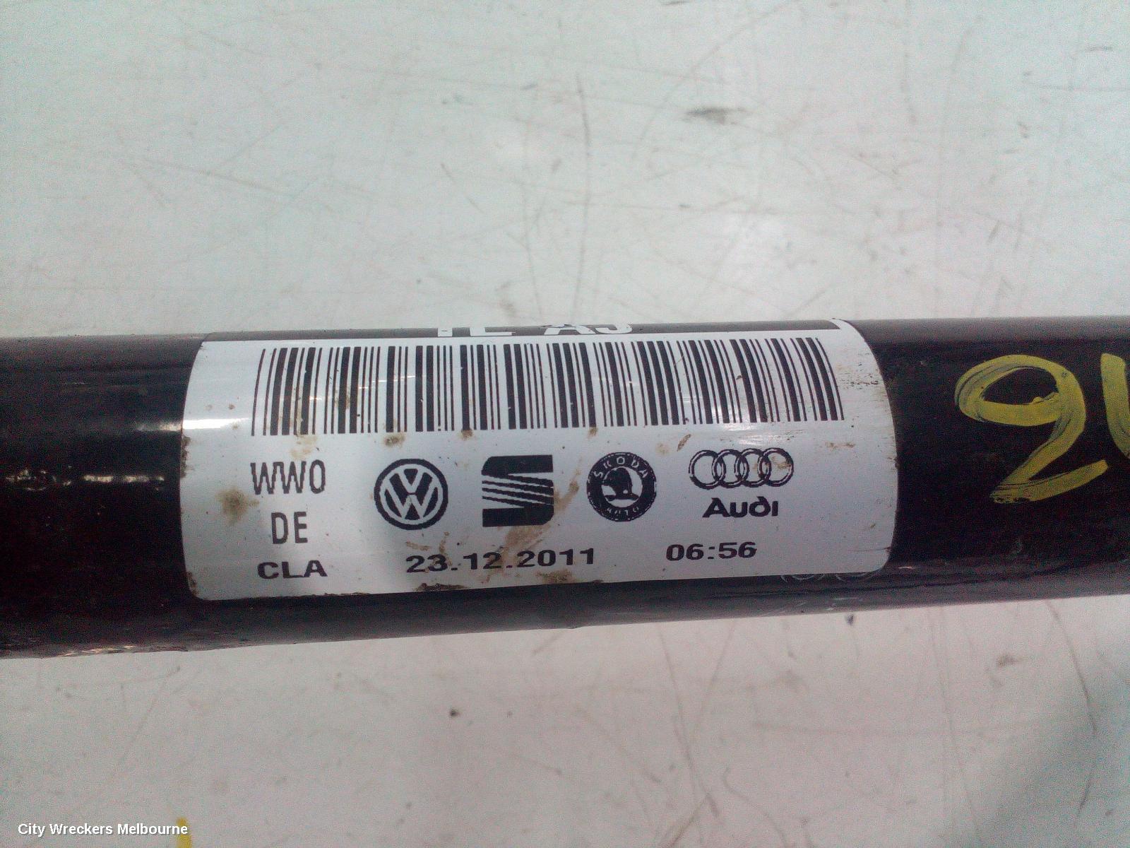 SKODA YETI LEFT DRIVESHAFT, FRONT, 5L, 09/2011 - 12/2017 - Image 3