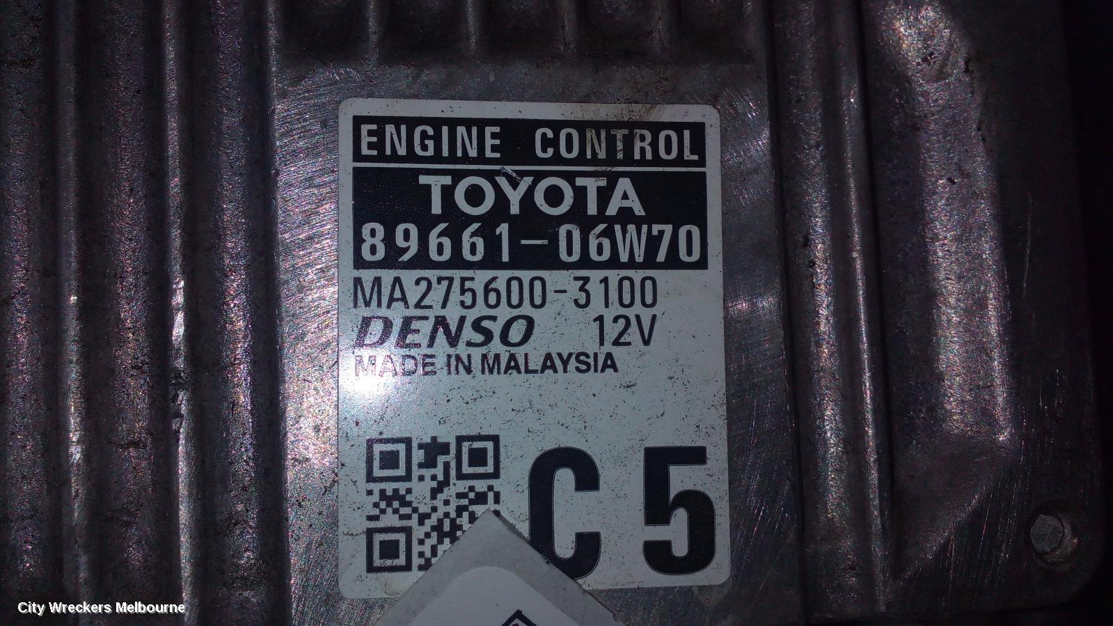 TOYOTA CAMRY ECU, ENGINE ECU, AVV50, 2.5, 2AR-FXE, HYBRID TYPE, ECU ONLY, 12/2011 - 10/2017 - Image 1