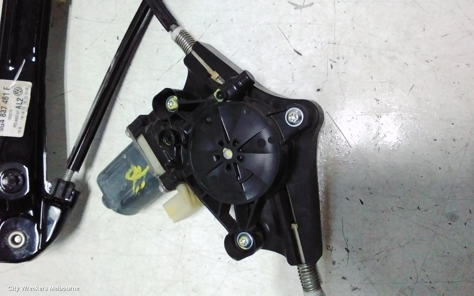 VOLKSWAGEN GOLF LEFT FRONT WINDOW REG/MOTOR, GEN 7, 5DR HATCH/WAGON, 03/2013 - 08/2020 - Image 2