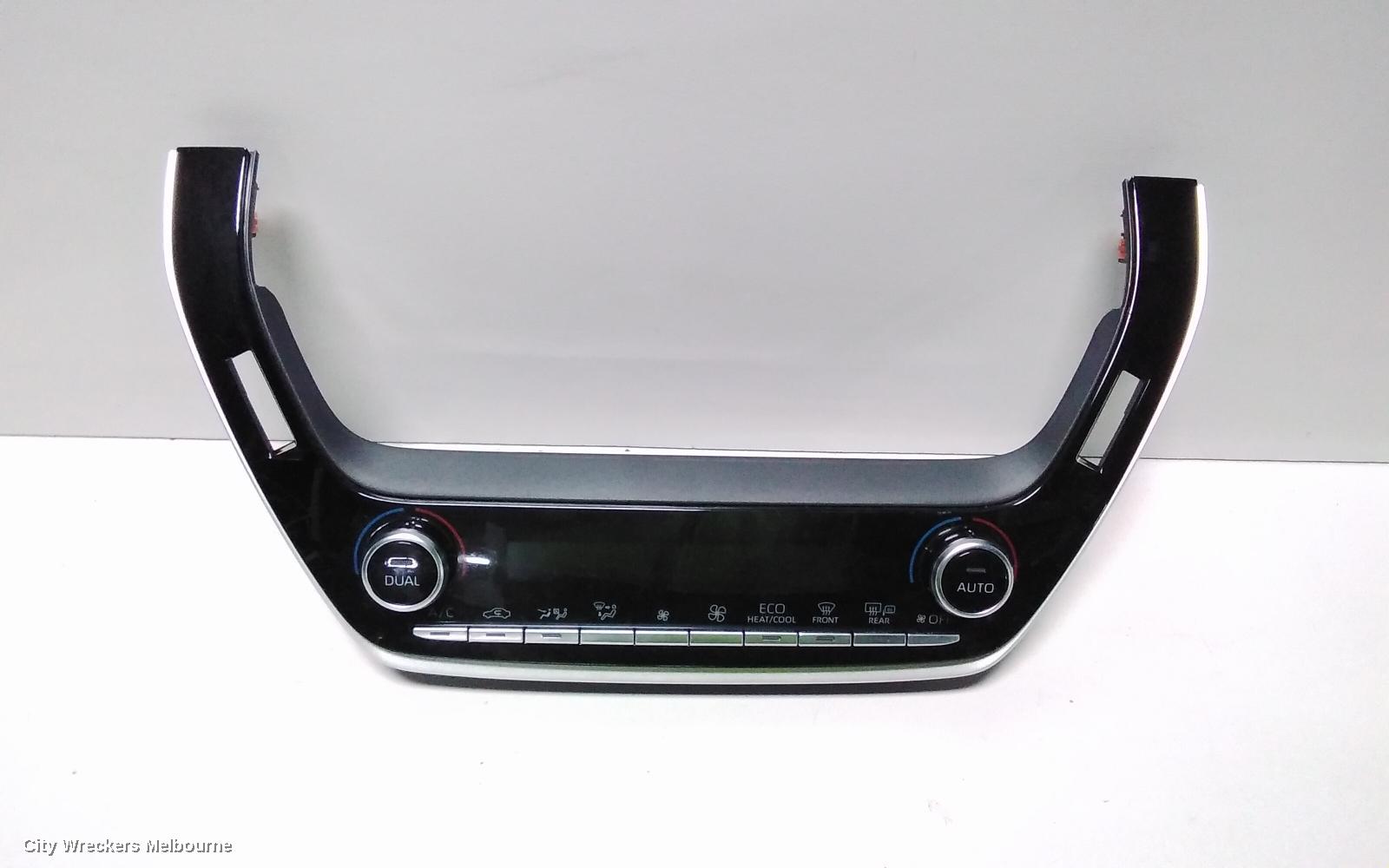 TOYOTA COROLLA HEATER/AC CONTROLS, E210, DUAL ZONE CLIMATE CONTROL TYPE, W/ DUAL BUTTON TYPE, 07/2018 ONWARDS - Image 2