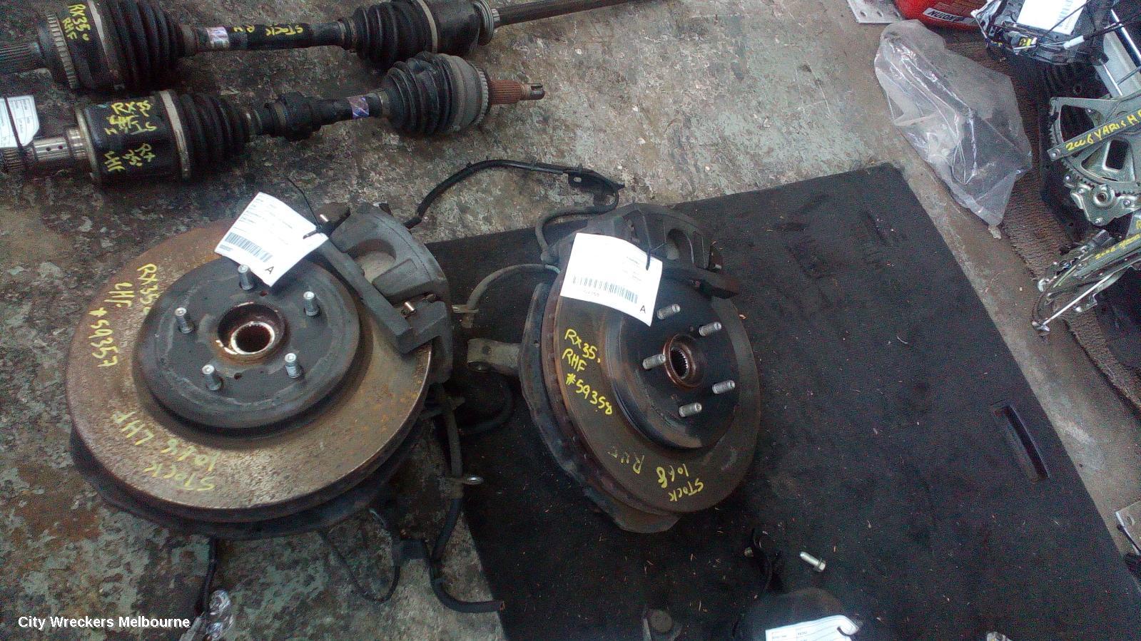 LEXUS RX SERIES LEFT FRONT HUB ASSEMBLY, MCU3/GSU3/MHU3#, 04/2003 - 11/2008 - Image 2