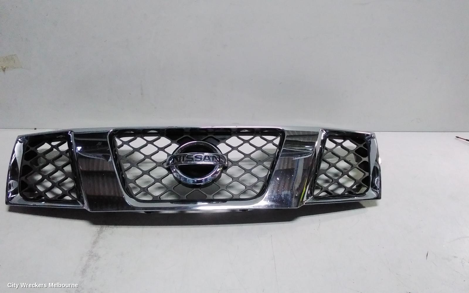 NISSAN NAVARA GRILLE, D40 (VIN VSK), RADIATOR GRILLE, CHROME, 09/2005 - 01/2010 - Image 1