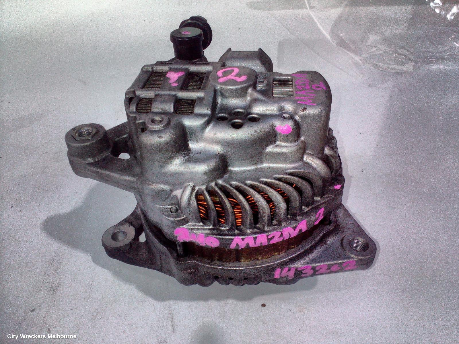 MAZDA 2 ALTERNATOR, 1.5, ZY, DE SERIES, ZJ38, 09/2007 - 09/2014 - Image 1