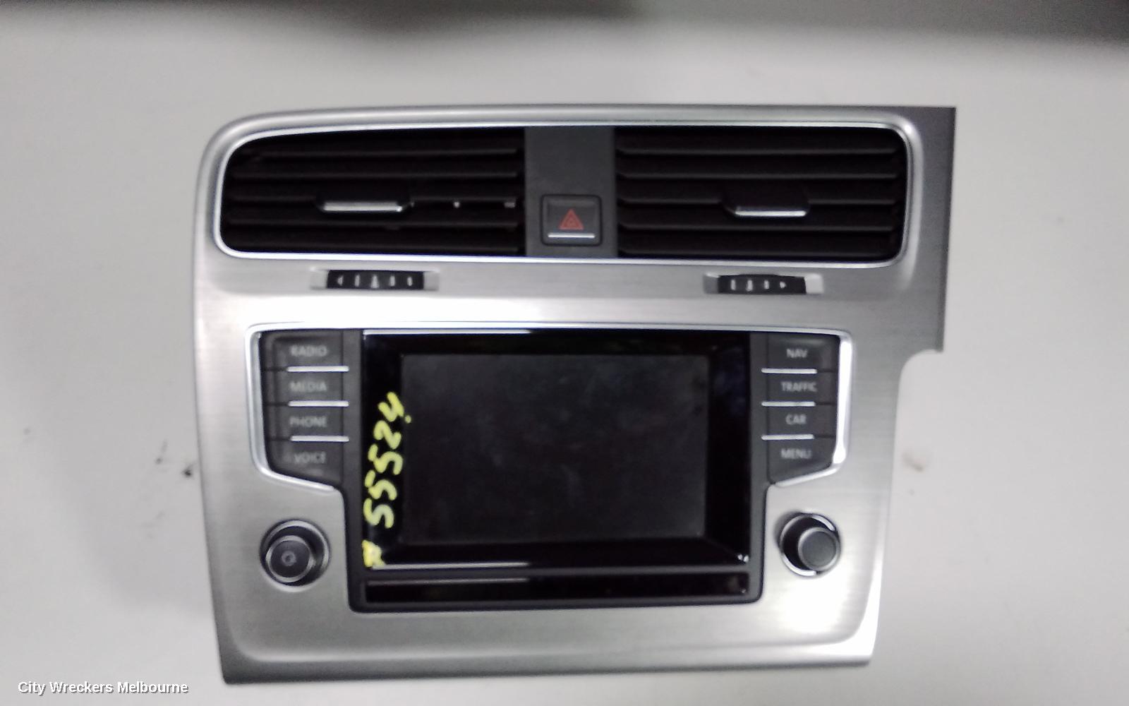 VOLKSWAGEN GOLF RADIO/CD/DVD/SAT/TV, SAT NAV TOUCHSCREEN, GEN 7, 03/2013 - 03/2017 - Image 2