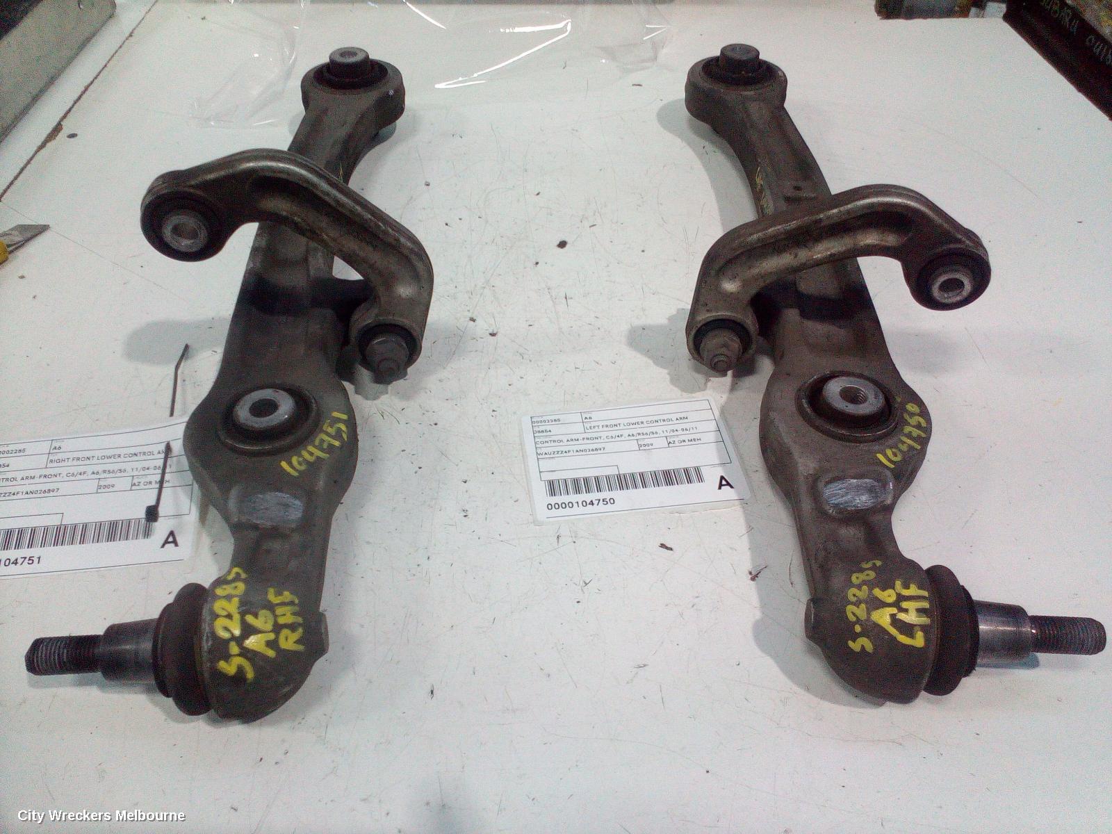 AUDI A6 LEFT FRONT LOWER CONTROL ARM, CONTROL ARM-FRONT, C6/4F, A6/RS6/S6, 11/2004 - 06/2011 - Image 3
