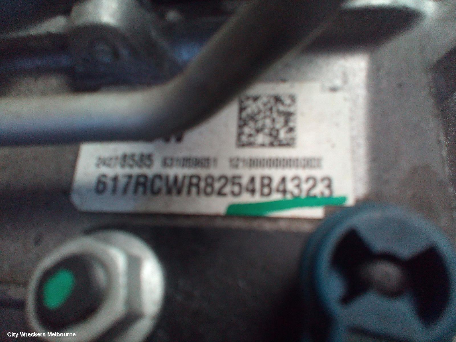HOLDEN TRAX TRANS/GEARBOX, AUTO, PETROL, 1.4, TURBO, 7RCW TAG, TJ SERIES, 10/2016 - 12/2020 - Image 2