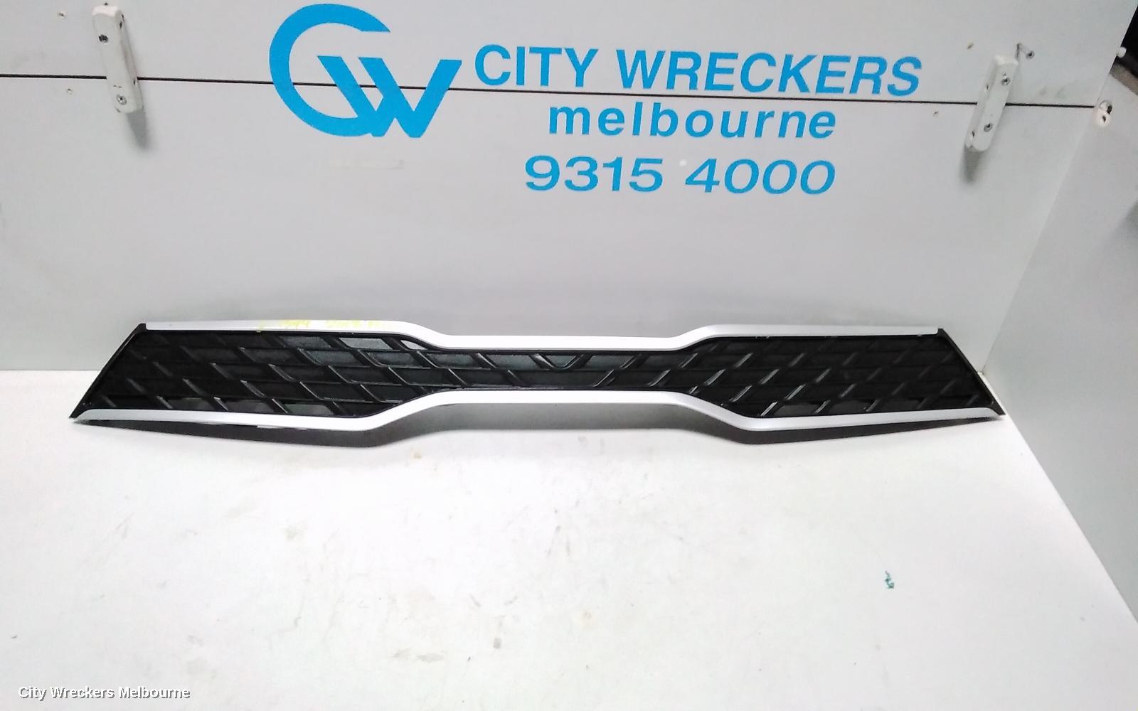 KIA RIO GRILLE, RADIATOR GRILLE, YB, S/SPORT, SILVER SURROUND TYPE, 12/2016 - 06/2020 - Image 1