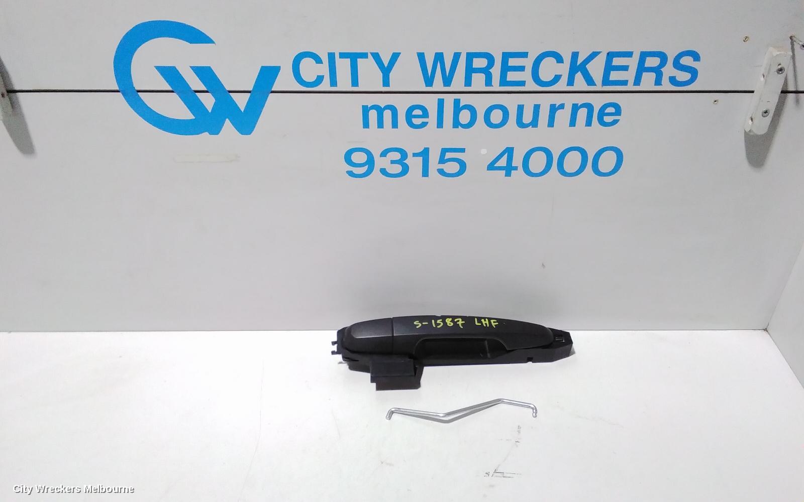MITSUBISHI TRITON DOOR HANDLE, OUTER, LH FRONT/LH REAR, BLACK, GLX, MQ, 04/2015 ONWARDS - Image 1