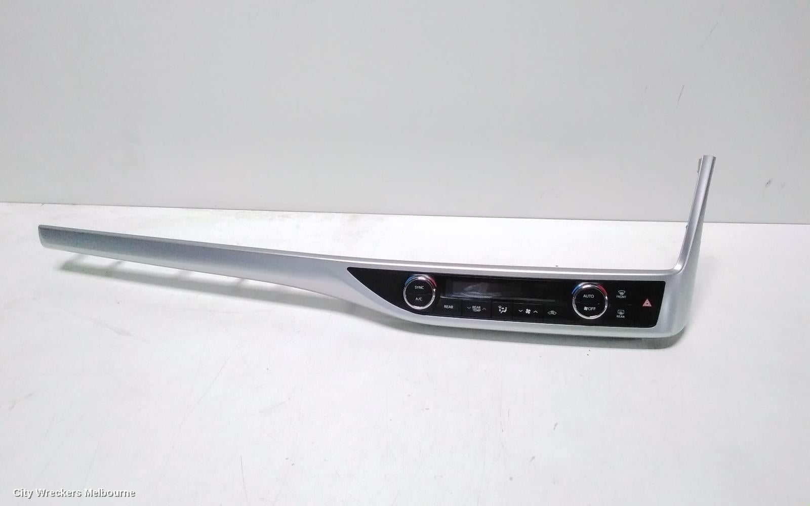 TOYOTA KLUGER HEATER/AC CONTROLS, GSU50/GSU55, CLIMATE CONTROL TYPE (FRONT), 12/2013 - 02/2021 - Image 2