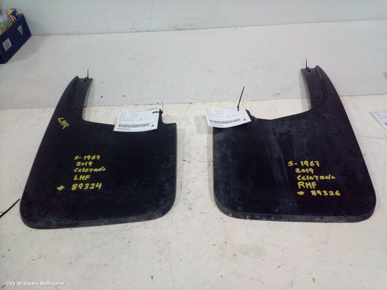 HOLDEN COLORADO MUD FLAPS, RH FRONT, RG, 01/2012 - 12/2020 - Image 3
