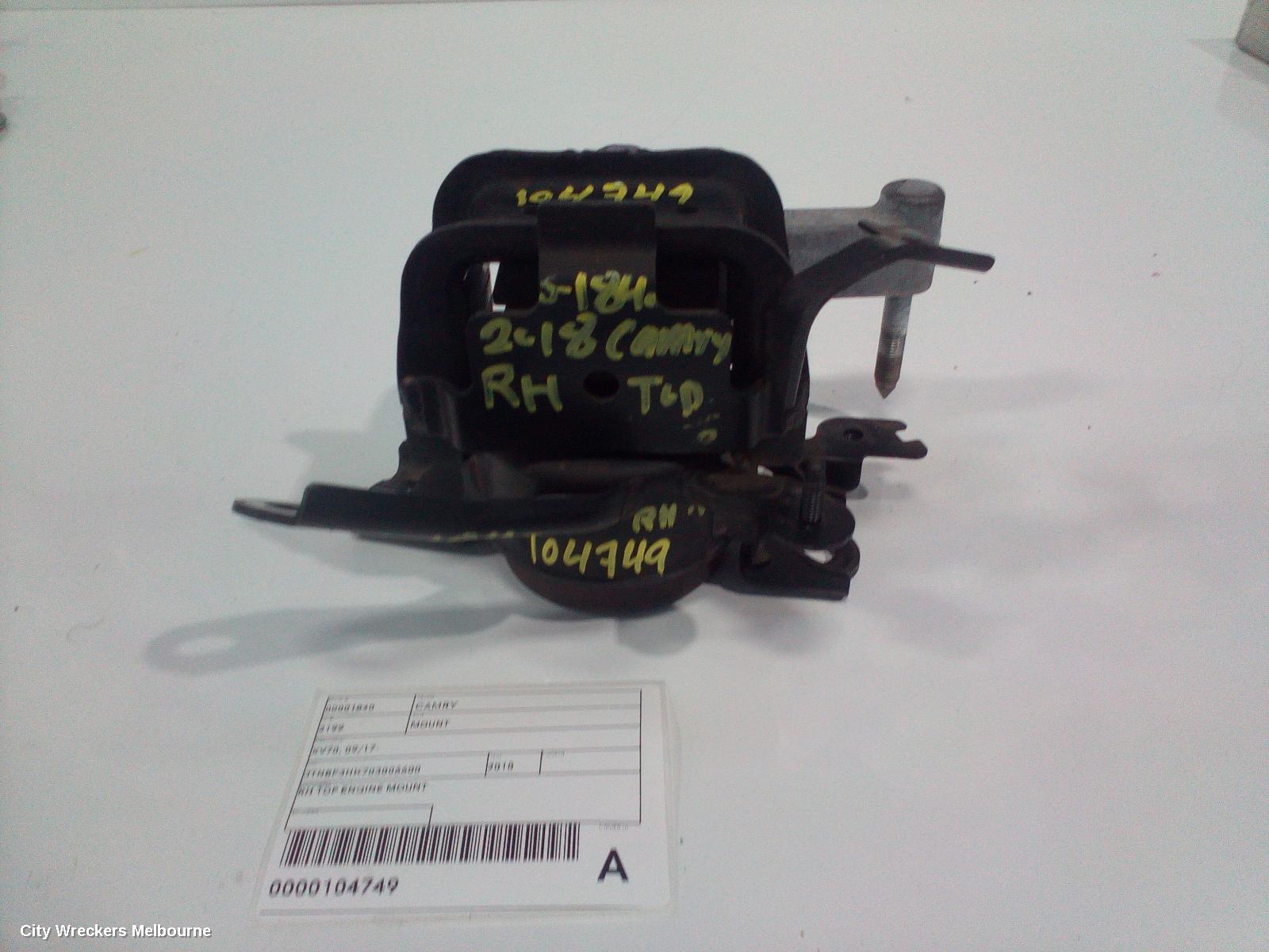 TOYOTA CAMRY MOUNT, XV70, 09/2017 - 05/2024 - Image 1