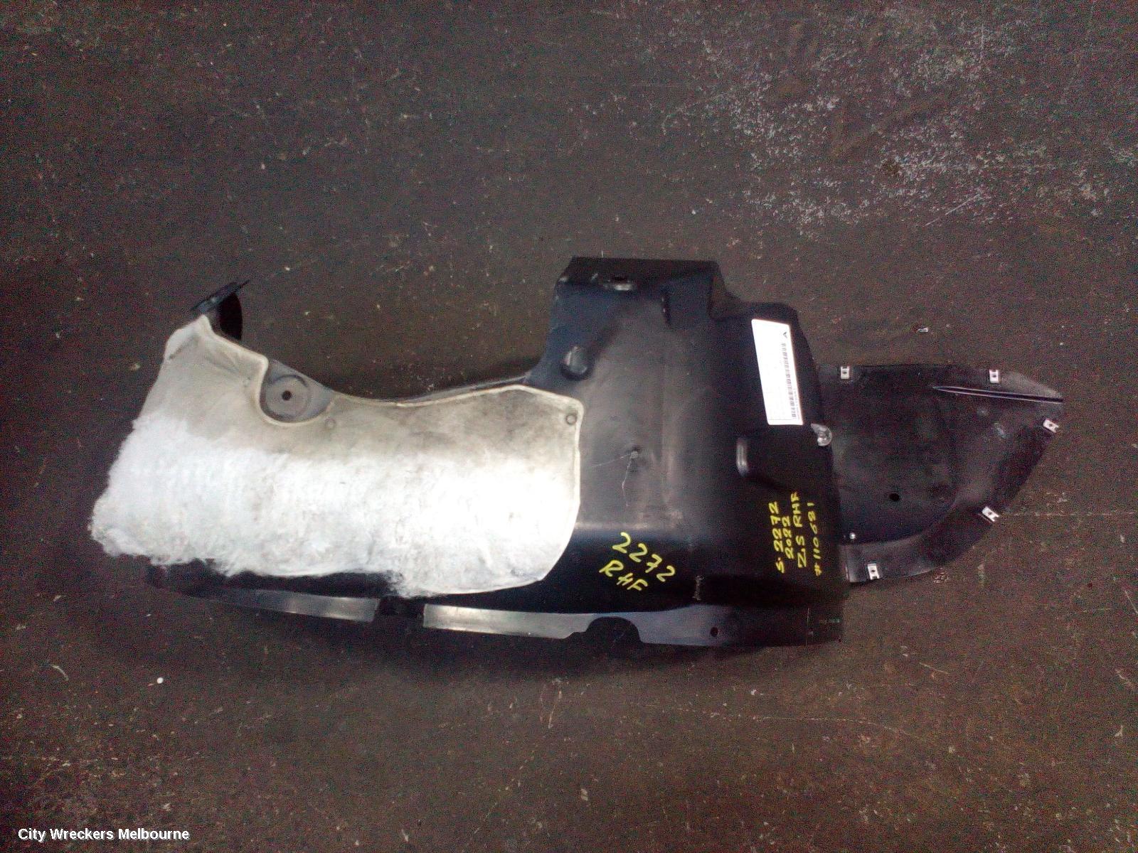 MG ZS RIGHT GUARD LINER, AZS1, FRONT, 09/2017 ONWARDS - Image 1
