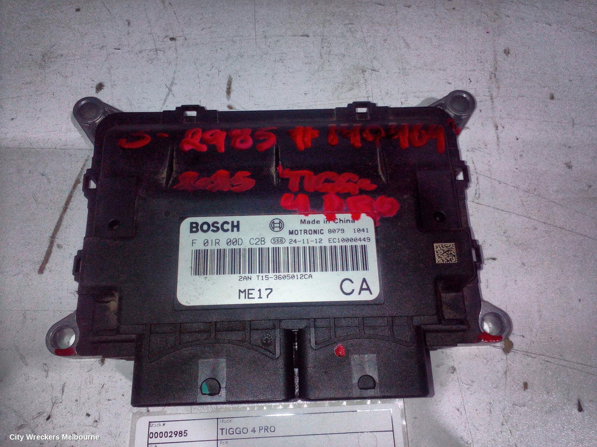 CHERY TIGGO 4 ECU, 1ST GEN, ENGINE ECU, PETROL, 1.5, AUTO T/M, ECU ONLY, 06/2024 ONWARDS - Image 2