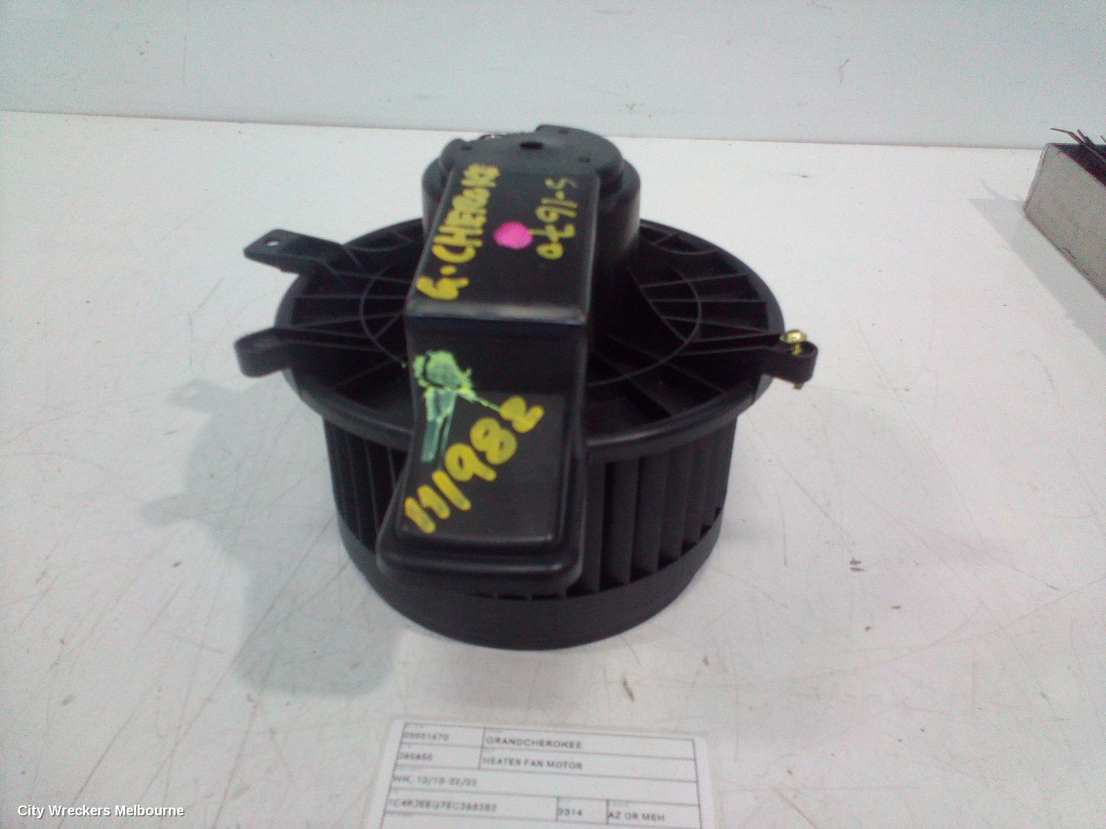 JEEP GRANDCHEROKEE HEATER FAN MOTOR, WK, 10/2010 - 02/2022 - Image 2