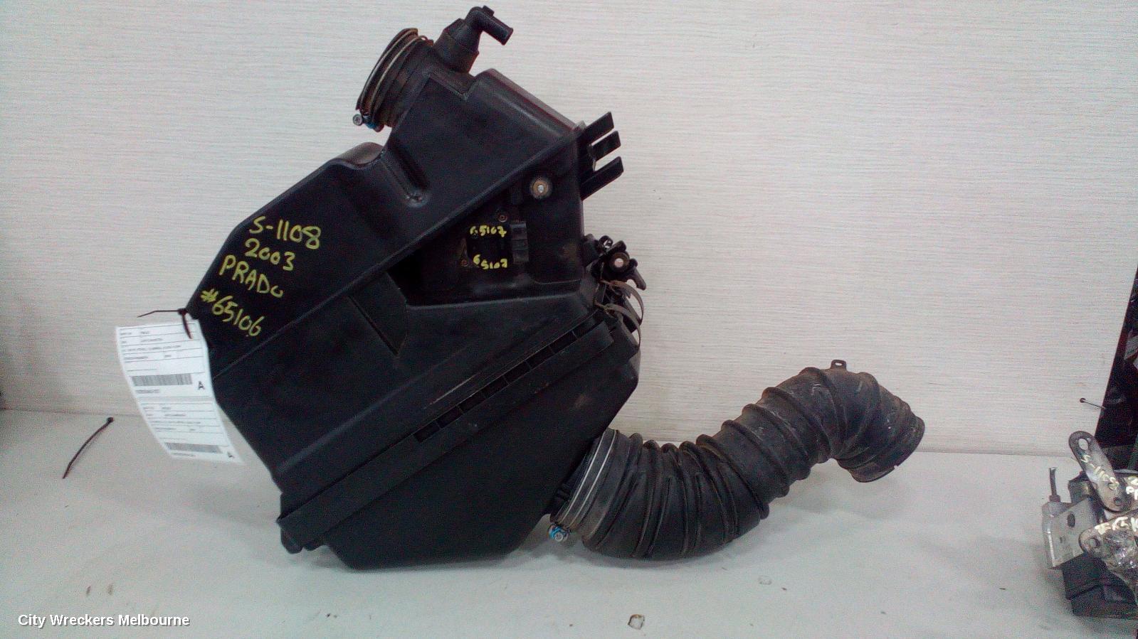 TOYOTA PRADO AIR CLEANER/BOX, 120 SERIES, 4.0, 1GR-FE, PETROL, 02/2003 - 10/2009 - Image 3