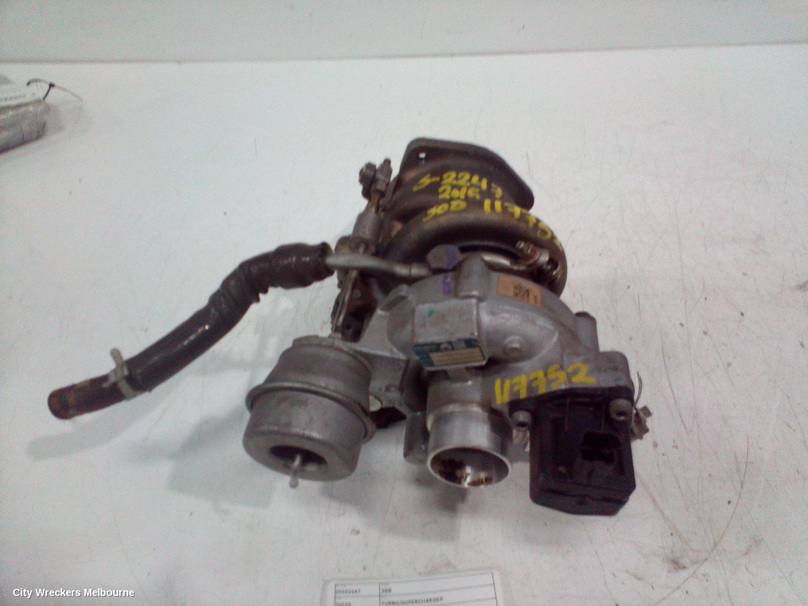 PEUGEOT 308 TURBO SUPERCHARGER, PETROL, 1.6, VIN VF3L*5GX, T9, 10/2014 - 01/2021 - Image 1