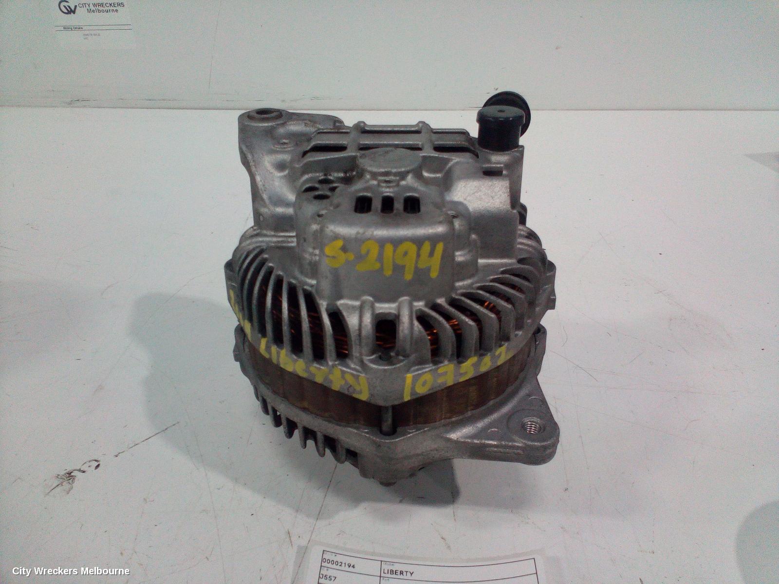 SUBARU LIBERTY ALTERNATOR, PETROL, 2.5, EJ25, 4TH GEN, 09/2003 - 08/2009 - Image 1