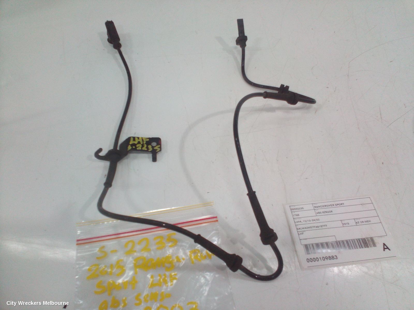 LAND ROVER RANGEROVER SPORT ABS SENSOR, L494, 12/2013 - 04/2022 - Image 2