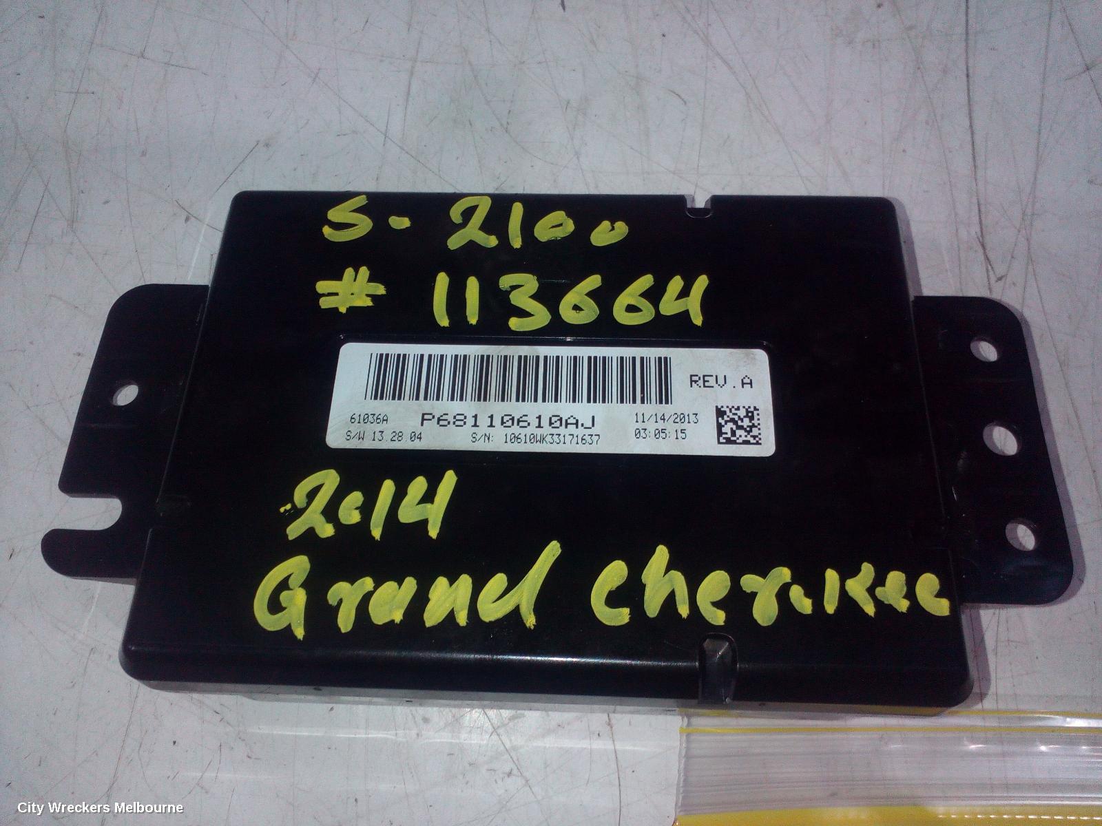JEEP GRANDCHEROKEE ECU, ENGINE ECU, 3.6, PETROL, ECU ONLY, WK, 10/2010 - 02/2022 - Image 3