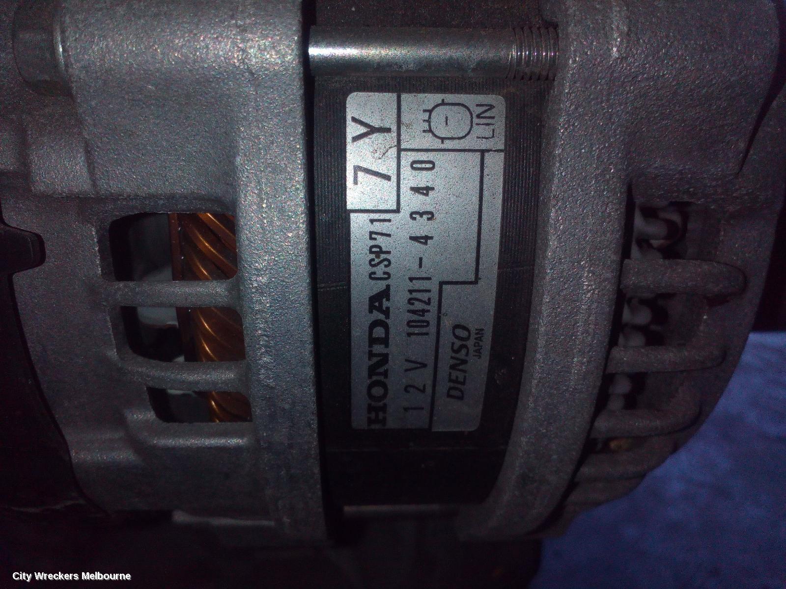 HONDA CRV ALTERNATOR, PETROL, 1.5, TURBO, RW, 05/2017 - 08/2023 - Image 2