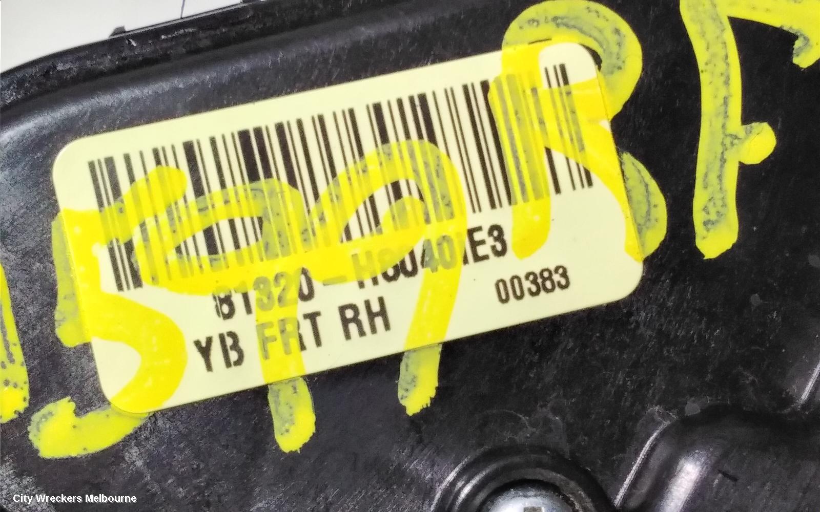 KIA RIO DOOR/BOOT/GATE LOCK, RIGHT FRONT DOOR LOCK, YB, 12/2016 ONWARDS - Image 3