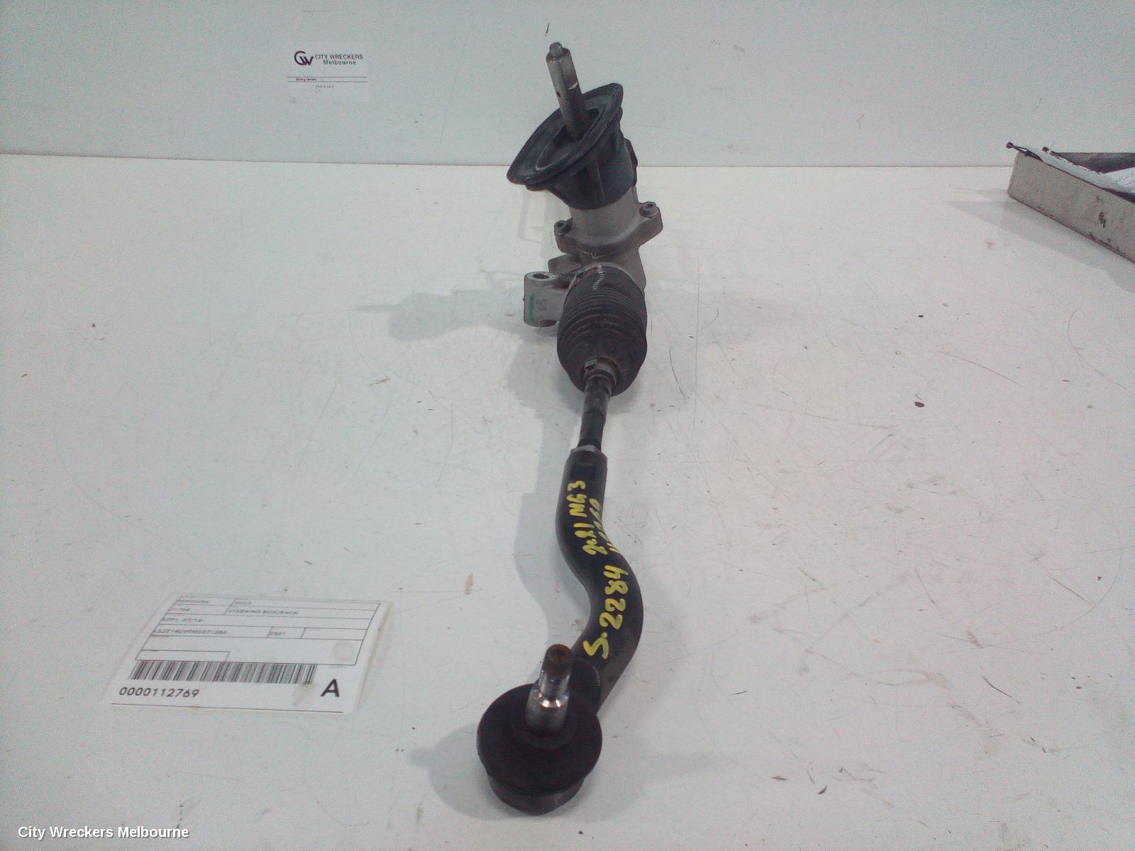 MG MG3 STEERING BOX/RACK, SZP1, 07/2016 ONWARDS - Image 1