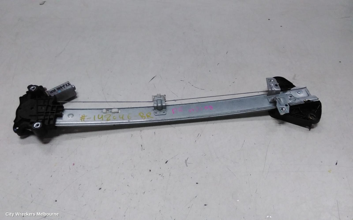 HONDA HRV RIGHT REAR WND REG/MOTOR, RU, DOOR REG ASSY (REG AND MOTOR), VTI/VTI-S, 2 PIN, 12/2014 - 10/2021 - Image 1