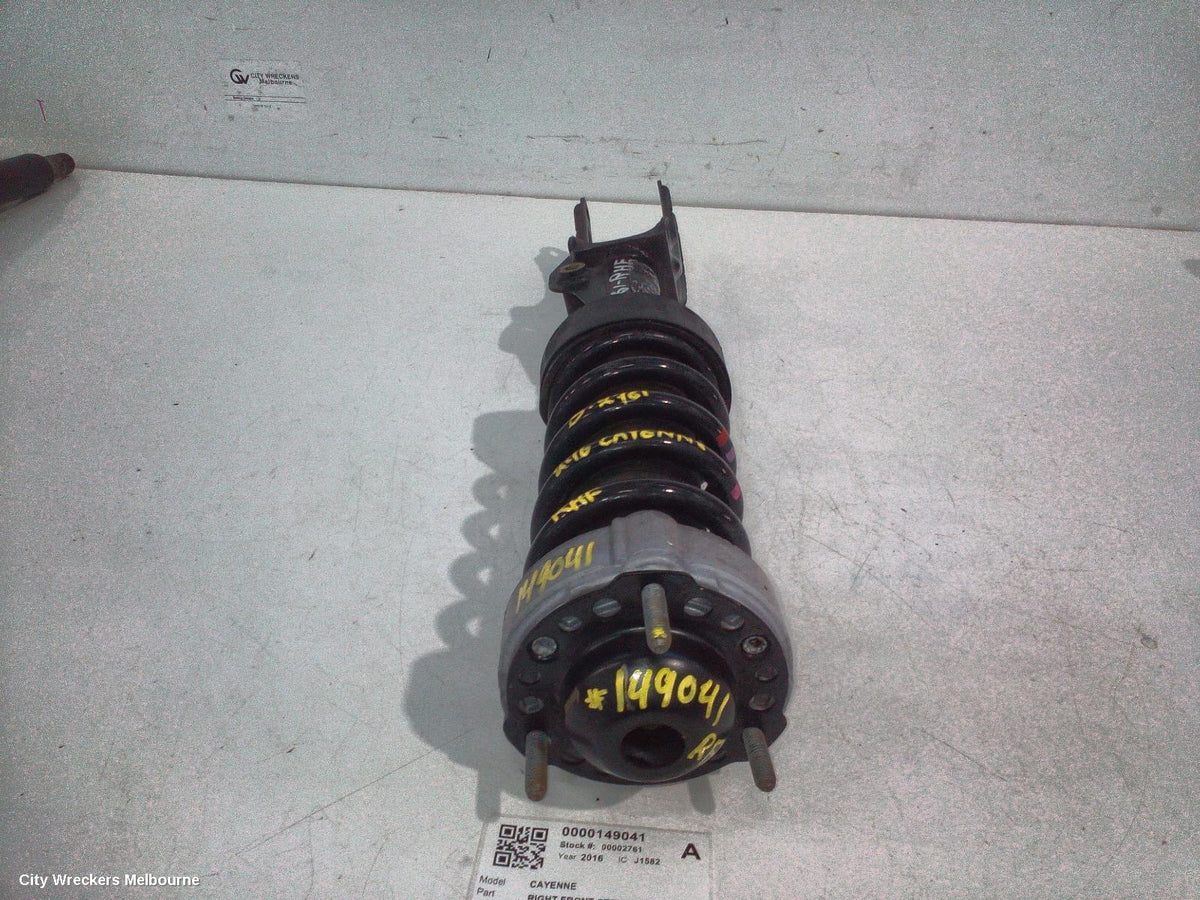 PORSCHE CAYENNE RIGHT FRONT STRUT, 92A, STANDARD TYPE, 07/2010 - 04/2018 - Image 2