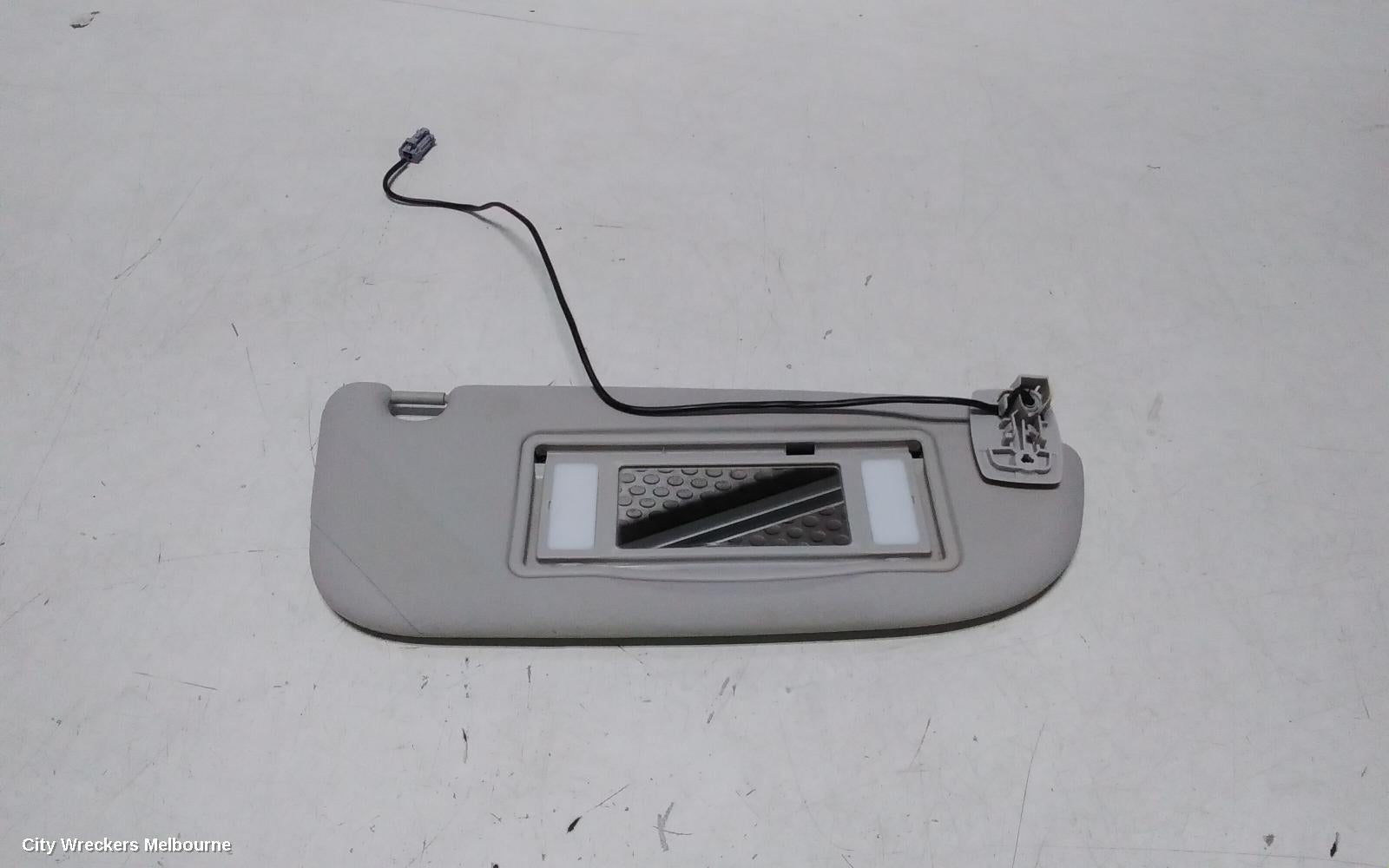 PEUGEOT 308 SUNVISOR, T7, RH SIDE, BLACK, 09/2007 - 01/2014 - Image 2