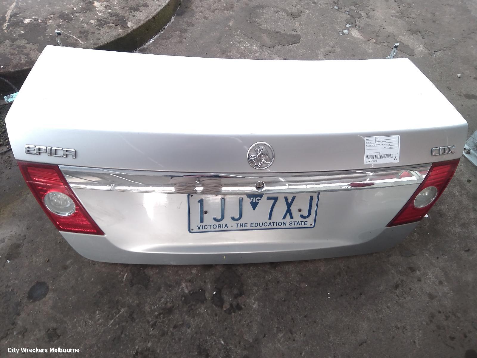 HOLDEN EPICA BOOTLID/TAILGATE, BOOTLID, EP, NON SPOILER TYPE, 02/2007 - 07/2008 - Image 2
