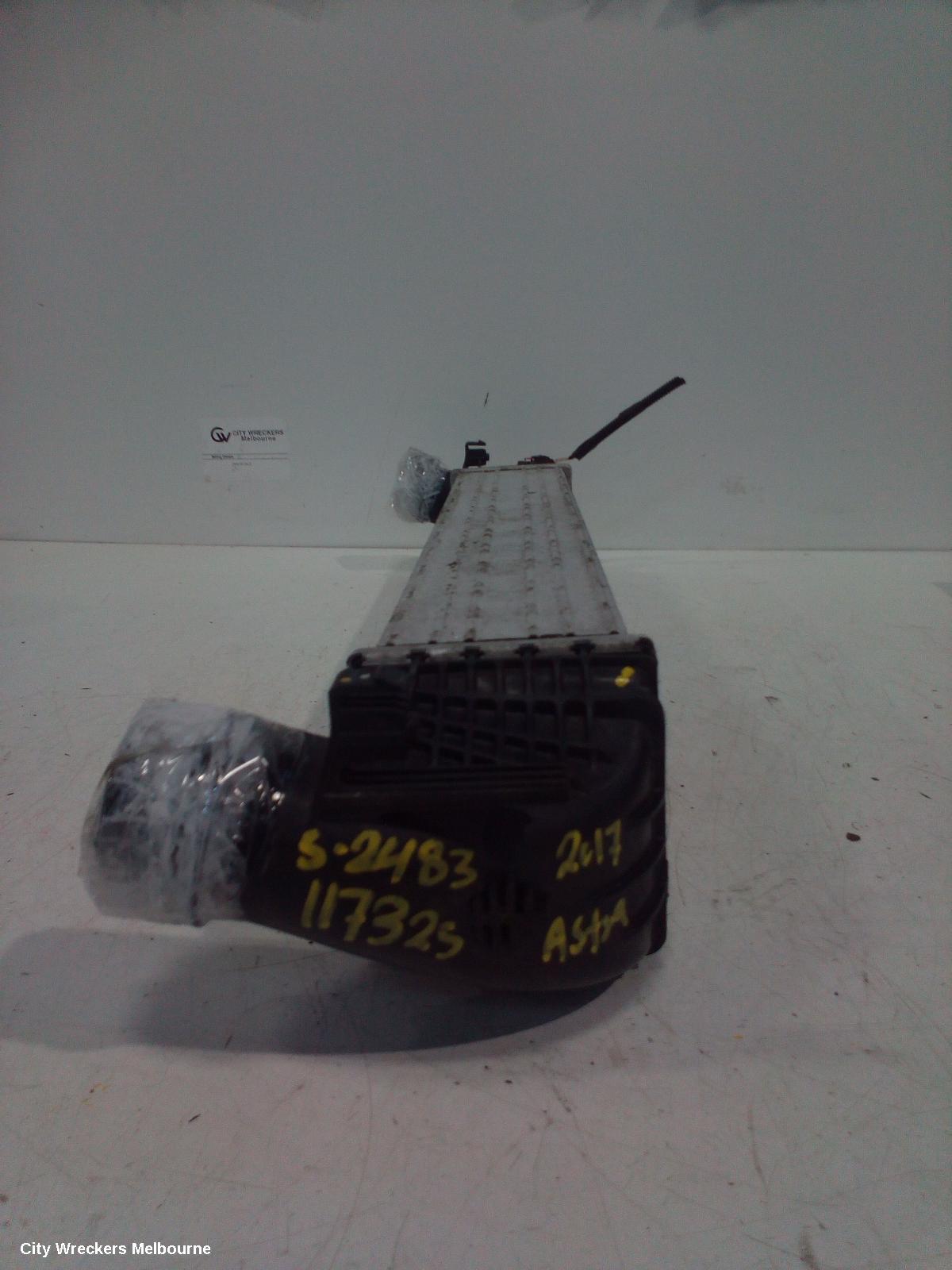 HOLDEN ASTRA INTERCOOLER, PETROL, 1.4, BK-BL, 09/2016 - 12/2020 - Image 2