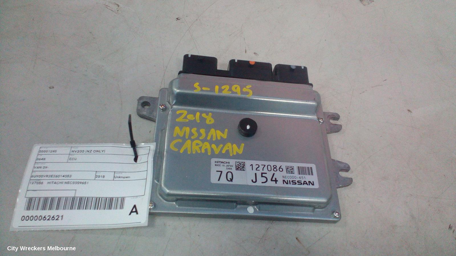 NISSAN NV200 (NZ ONLY) ECU, VAN 09- - Image 2