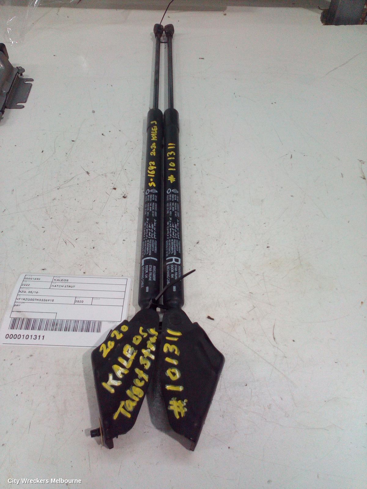 RENAULT KALEOS HATCH STRUT, XZG, 05/2016 ONWARDS - Image 1