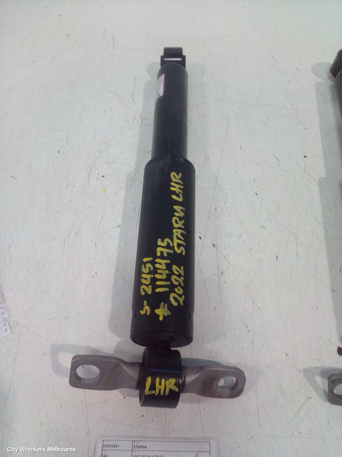 HYUNDAI STARIA LEFT REAR STRUT, US4, 04/2021 ONWARDS - Image 1