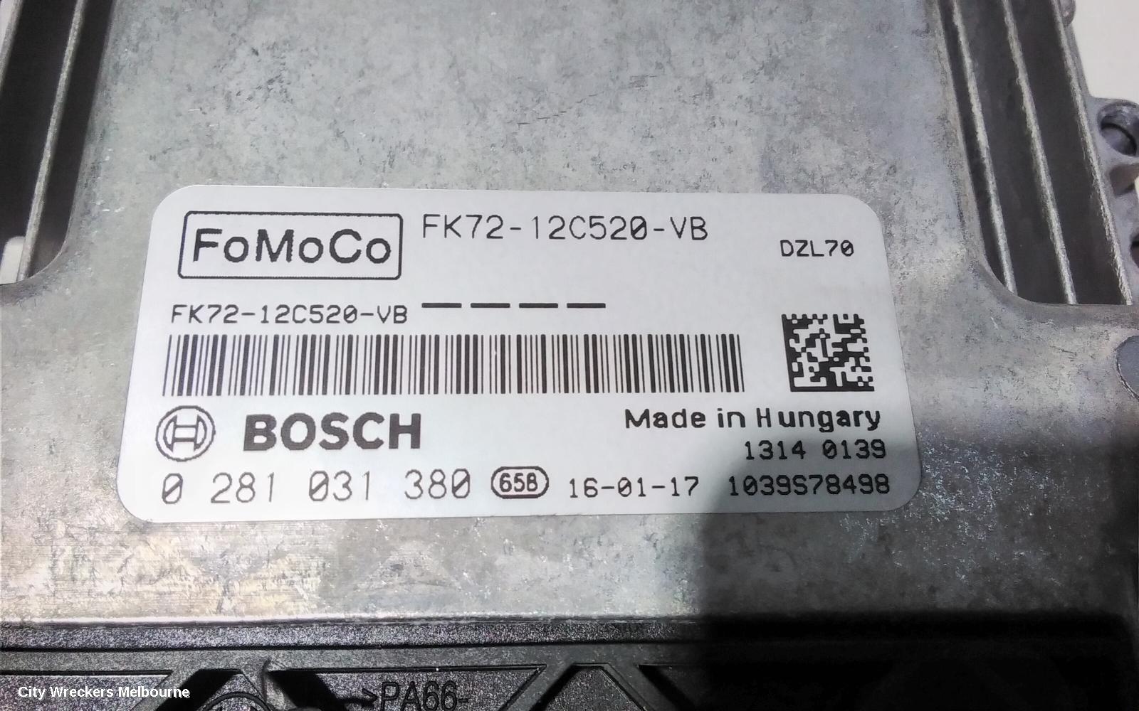LAND ROVER DISCOVERY SPORT ECU, ENGINE ECU, 2.2, DIESEL, ECU ONLY, L550, 01/2015 - 06/2016 - Image 2