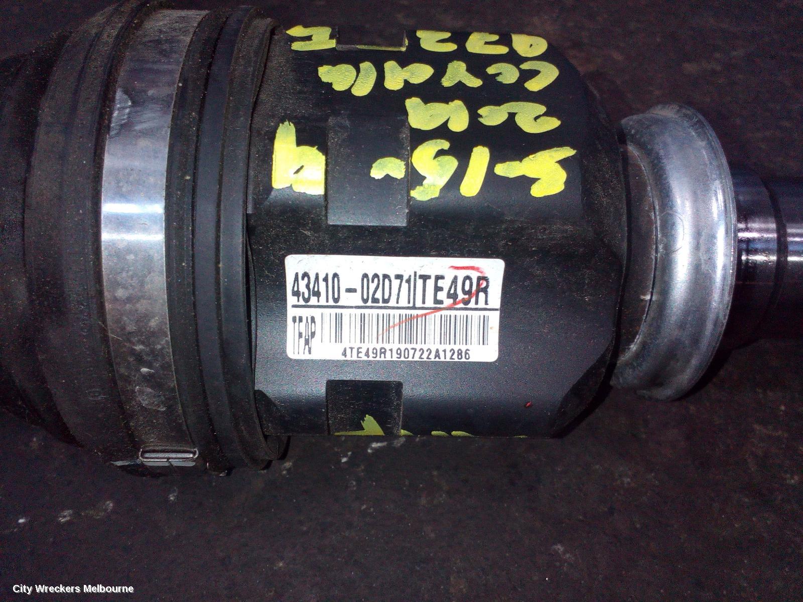 TOYOTA COROLLA RIGHT DRIVESHAFT, AUTO T/M, PETROL, 1.8, 2ZR-FXE, HYBRID, ZWE211R, 07/2018 ONWARDS - Image 3