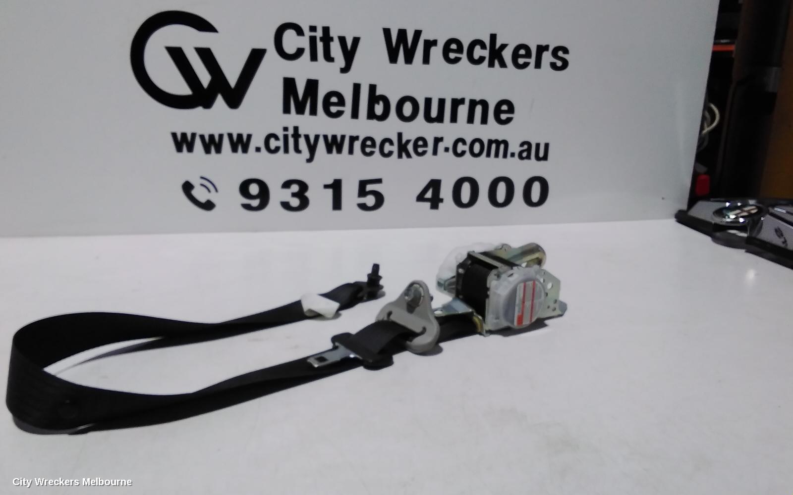 SUZUKI SWIFT SEATBELT/STALK, RH FRONT, SEAT BELT ONLY, FZ, 08/2010 - 03/2017 - Image 1