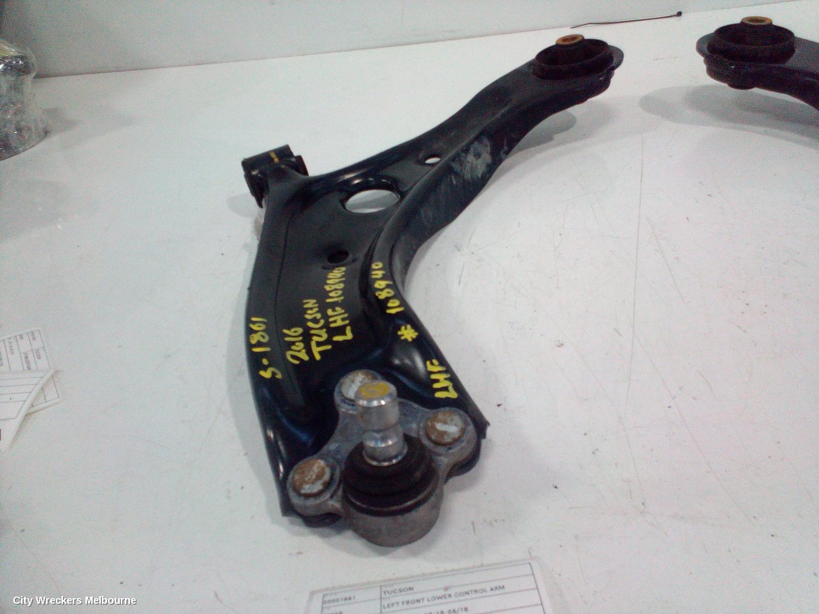 HYUNDAI TUCSON LEFT FRONT LOWER CONTROL ARM, TL, CZECH BUILT (VIN TMAJ), 07/2015 - 06/2018 - Image 1
