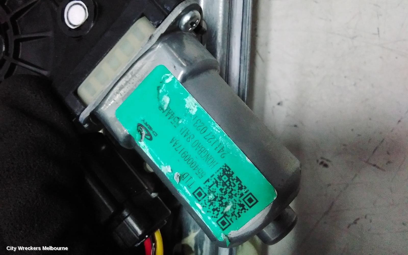 CHERY TIGGO 4 PRO LEFT FRONT WINDOW REG/MOTOR, 1ST GEN, 06/2024 ONWARDS - Image 2