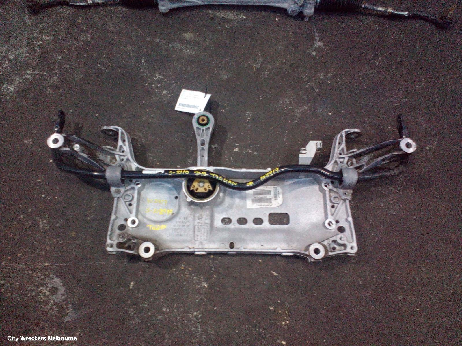 VOLKSWAGEN TIGUAN FRT XMEMBER/CRADLE, 5N, AWD, REAR SUSPENSION CROSSMEMBER, 07/2011 - 08/2016 - Image 3