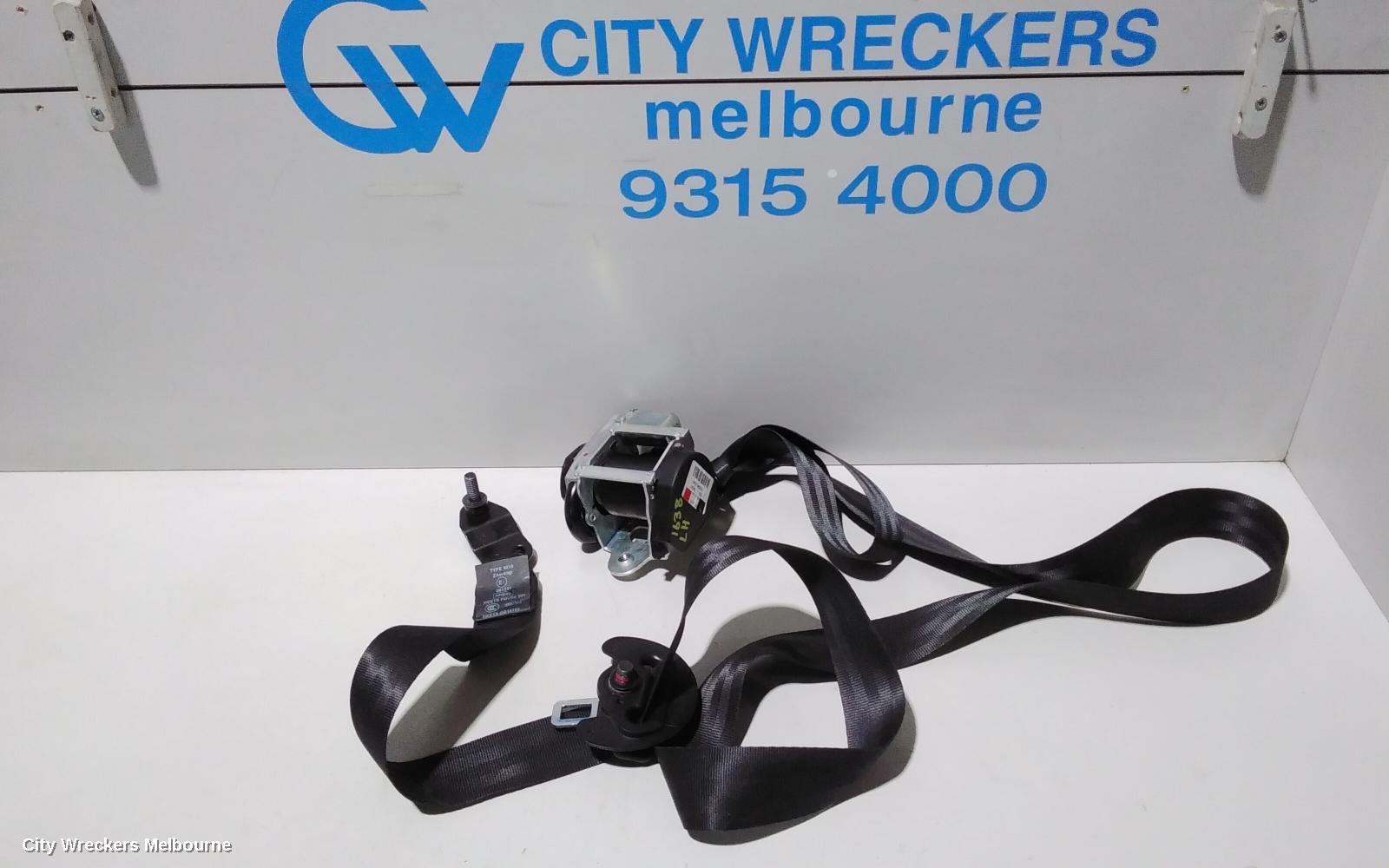 LAND ROVER RANGEROVER EVOQUE SEATBELT/STALK, LH FRONT, SEAT BELT ONLY, 5DR WAGON, POWER SEAT TYPE, L538, 11/2011 - 01/2019 - Image 1