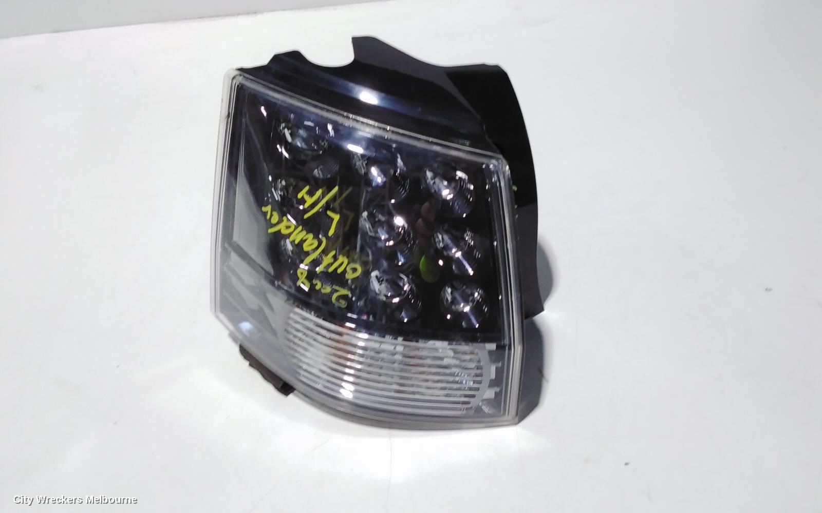 MITSUBISHI OUTLANDER LEFT TAILLIGHT, ZG-ZH, IN BODY, 11/2006 - 10/2012 - Image 2