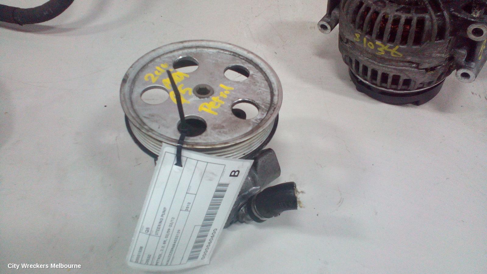 AUDI Q5 STEERING PUMP, PETROL, 2.0, 8R, 03/2009 - 03/2012 - Image 1