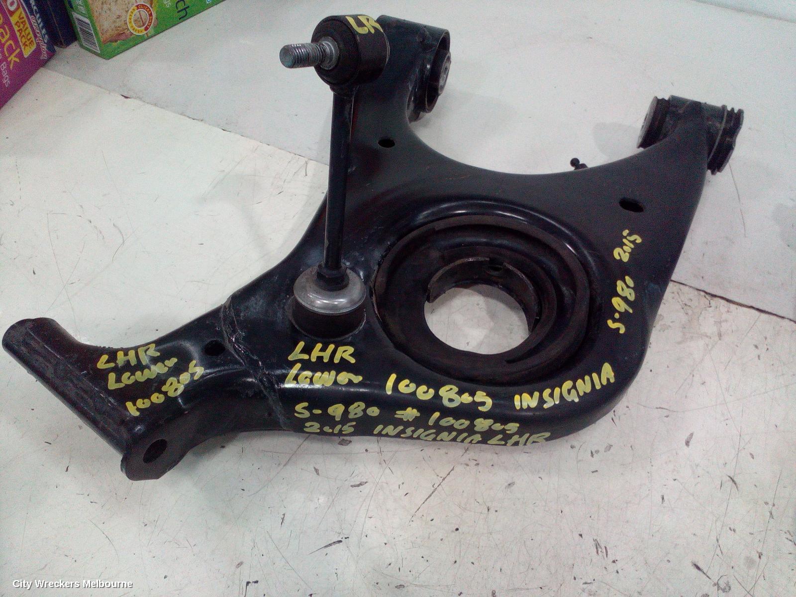 HOLDEN INSIGNIA RIGHT REAR TRAILING ARM, GA, 02/2015 - 01/2017 - Image 1