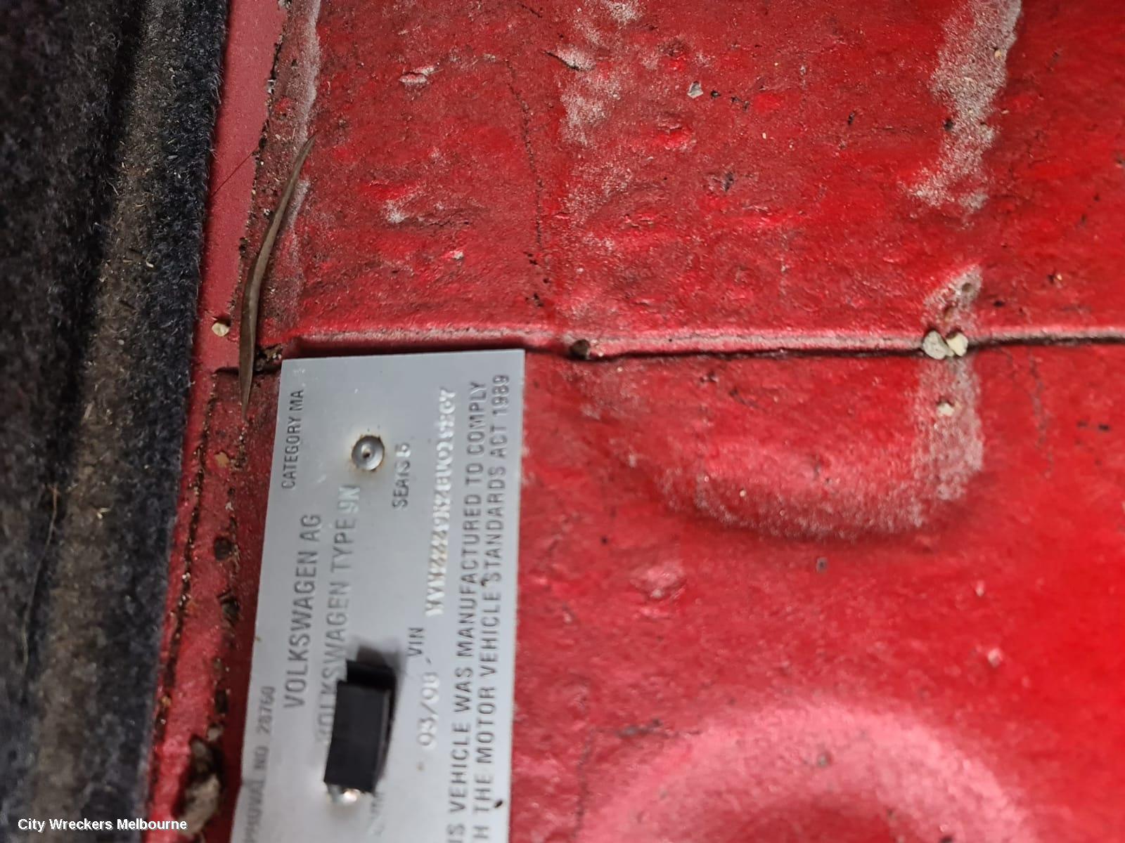 VOLKSWAGEN POLO LEFT REAR DOOR/SLIDING, 9N, 5DR, 07/2002 - 04/2010 - Image 2