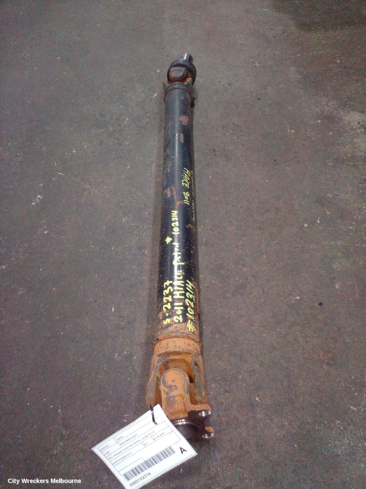 TOYOTA HIACE REAR DRIVE SHAFT, TRH, LWB/SWB, AUTO T/M, PETROL, 03/2005 - 02/2015 - Image 1