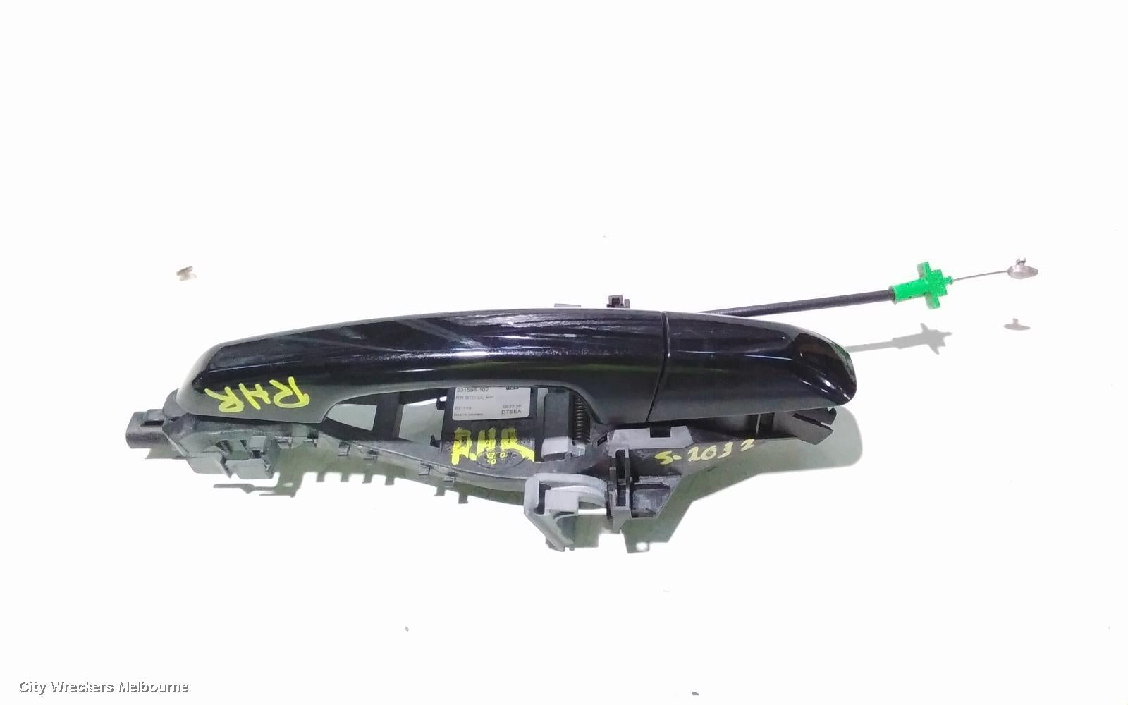LAND ROVER RANGEROVER EVOQUE DOOR HANDLE, RH REAR, OUTER, COLOUR CODED, W/ KEYLESS START TYPE, L538, 11/2011 - 01/2019 - Image 2
